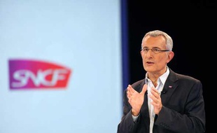 Guillaume Pépy, résident de la SNCF, en janvier 2011 à Paris.