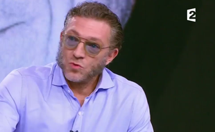 Vincent Cassel sur le plateau du « 20 Heures » de Laurent Delahousse, dimanche 17 septembre 2017.