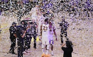 LeBron James a emmené les Lakers jusqu'à leur 17e titre.