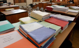 Dans la tribune, les magistrats citent des audiences surchargées, des dossiers classés sans suite ou l'obligation de traiter des affaires de divorce ''en quinze minutes'' sans pouvoir donner la parole aux parties (illustration)