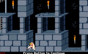 «Prince of Persia», dans sa version remasterisée de 1994.