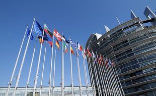 Le Parlement européen, à Strasbourg.