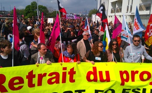 La manifestation du 17 mai à Nantes
