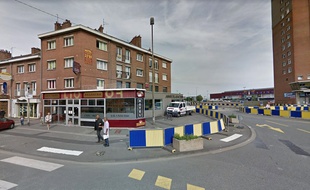 Les coups de feu ont été tirés à l'angle de la rue Ponceau et de la rue du Chemin de fer à Dunkerque.