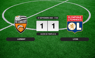 Lorient - OL: Lorient et l'OL se quittent dos à dos (1-1)