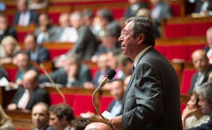 Patrick Balkany, maire (UMP) de Levallois-Perret à l'Assemblée nationale en juillet 2013.