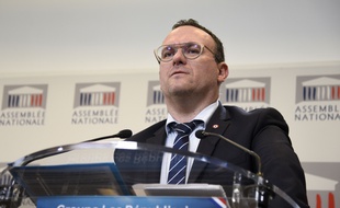 Le président du groupe Les Républicains, Damien Abad