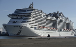 Le MSC Bellissima va quitter Saint-Nazaire
