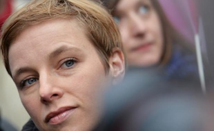Clémentine Autain le 15 février 2015 à Paris