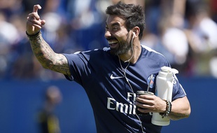 Ezequiel Lavezzi au Trophée des champions le 1er août 2015.