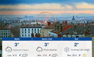 Météo Lyon: Prévisions du dimanche 5 décembre 2021