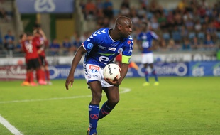 Ernest Seka, le capitaine du Racing club de Strasbourg. (Archives)