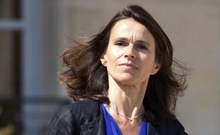 La ministre de la Culture Aurélie Filippetti à l'Elysée, le 30 juillet 2014