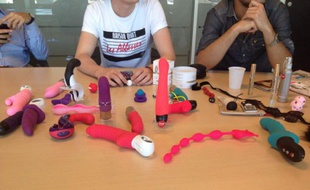 Une petite collection de sextoys