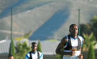 Giannelli Imbula à l'entraînement.