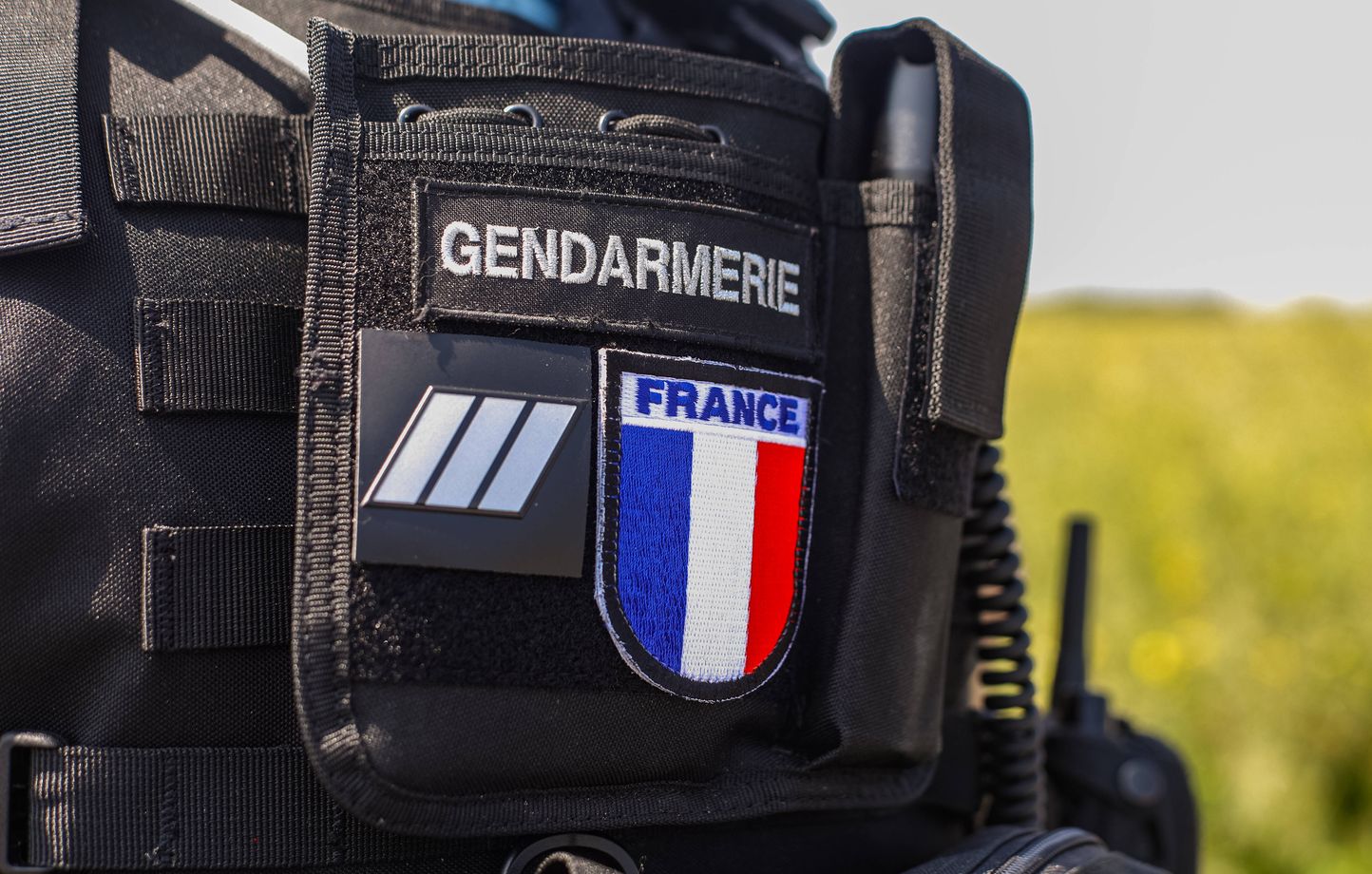 Un gendarme (illustration).