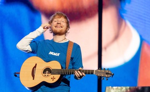 Le chanteur Ed Sheeran