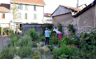 Un potager associatif et pédagogique.
