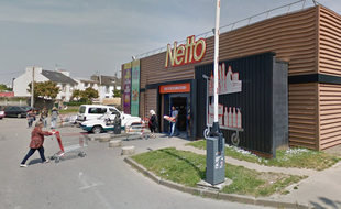 Le braquage s'est produit lundi soir vers 19h30 au supermarché Netto du quartier de Bellevue à Brest.