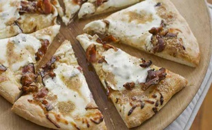 Illustration: Une pizza.