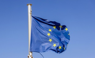 Illustration du drapeau européen.