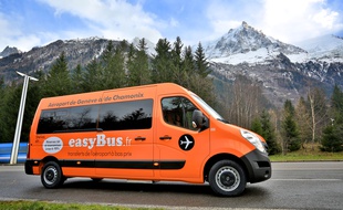 Entre la France et la Suisse, Easybus exploite déjà une première ligne, entre Chamonix et l'aéroport de Genève.