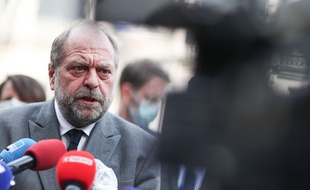 Eric Dupond-Moretti, ministre de la Justice, le 7 mai 2021 à Rouen.