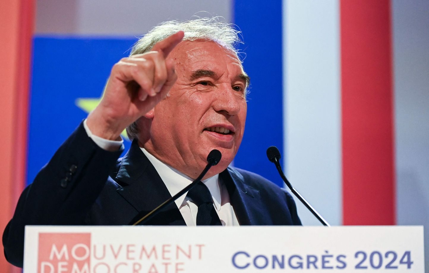 MoDem Seul candidat, François Bayrou réélu à la présidence