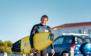 Tristan Guilbaud sera présent aux Championnats de France de surf, aux Sables-d'Olonne.