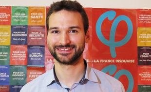 Portrait d'Ugo Bernalicis, candidat Les Insoumis, dans la 2e circonscription du Nord.