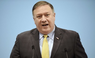 Le secrétaire d'Etat américain Mike Pompeo, le 4 août 2018 à Singapour.