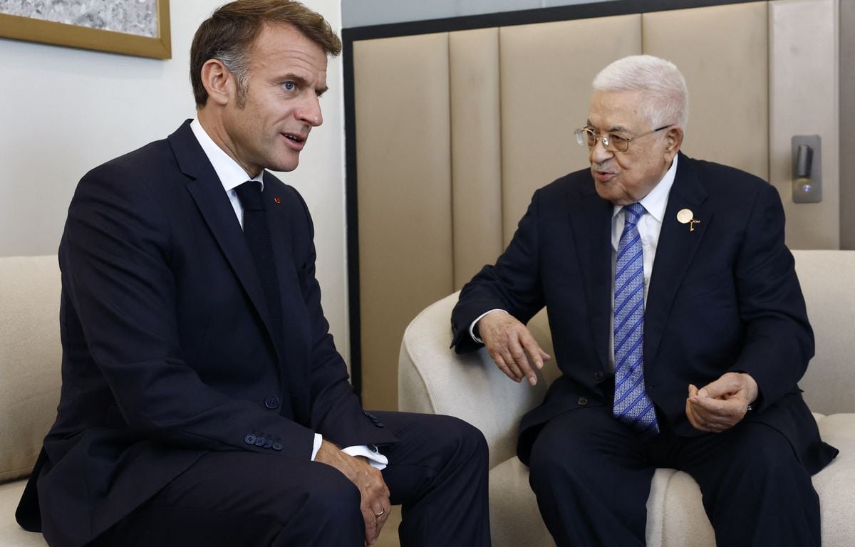 Gaza : Emmanuel Macron recevra mardi à Paris le président palestinien Mahmoud Abbas
