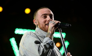Le rappeur Mac Miller lors du festival de Coachella en 2017