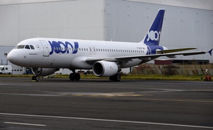 Un Airbus A320 aux couleurs de Joon.