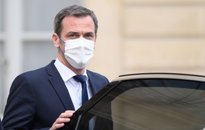 Olivier Véran, le 28 avril 2021, à l'Elysée.
