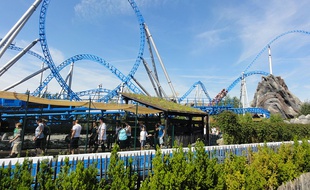 Le Blue-Fire, à Europa-Park.