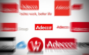 La société de travail temporaire Adecco (illustration).