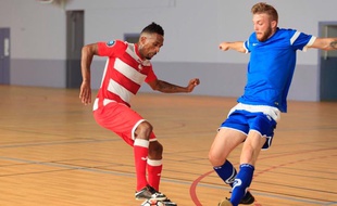Pupa Furtado, joueur du Montpellier Méditerranée Futsal, actuel leader du championnat de France élite