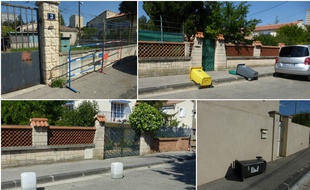 Des bidons, des poubelles renversées, des barrières... On n'arrête pas le progrès.