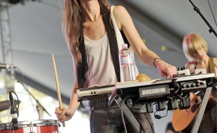 Charlotte Gainsbourg avait séduit le public du festival californien de Coachella le18 avril 2010.
