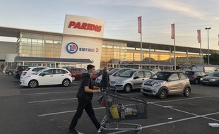 Le centre commercial Paridis à Nantes