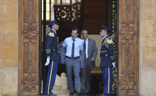 Adel Karam et Kamel El Basha dans L'Insulte de Ziad Doueiri