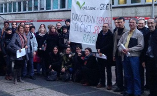 Une délégation des enseignants en grève du lycée Voillaume a été reçue par le rectorat de Créteil mercredi 8 décembre à 18h30.