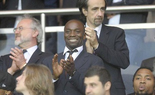 Claude Makelele au Parc des princes lors de la première journée de Ligue 1, le 6 août 2011.