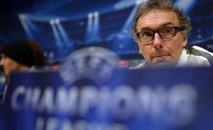 Laurent Blanc en conférence de presse le 9 décembre 2014.