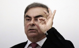 Carlos Ghosn le 8 janvier 2020 à Beyrouth au Liban.