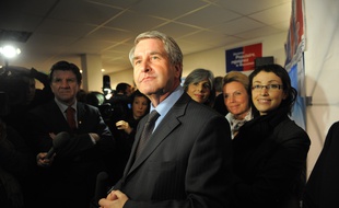 Philippe Richert lors du premier tour des élections régionales de mars 2010. (Archives)