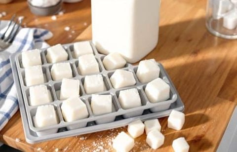 Un simple bac à glaçons rempli de lait… et vos recettes deviennent soudain incroyablement créatives !