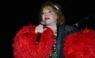Régine à Saint-Tropez en août 2015.