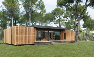 Une maison écologique et économique réalisée par PopUp House.